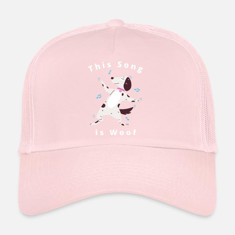 Conception drôle mignonne de crabot de danse Casquette trucker 