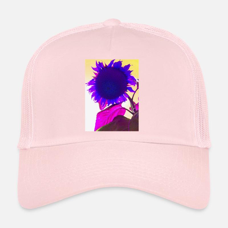 fleur d’été pop Art Casquette trucker 