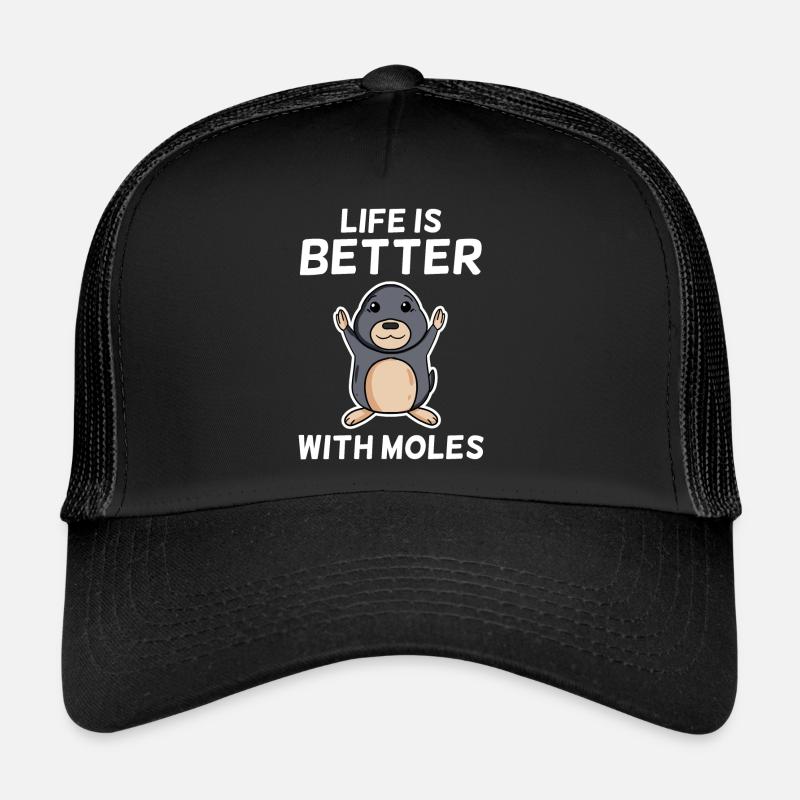 Taupe Casquette trucker 