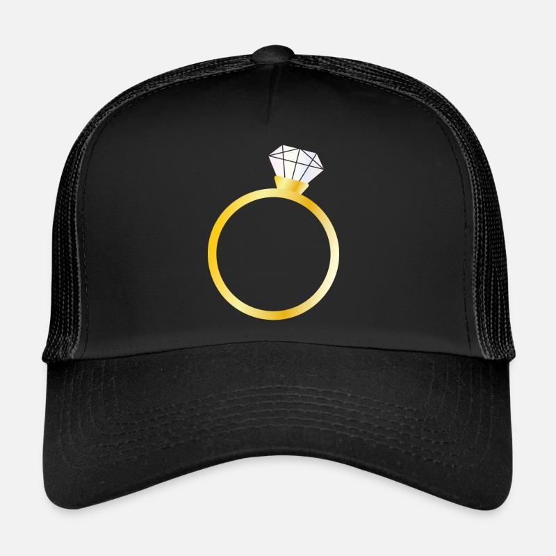 Diamantenring Trucker Cap