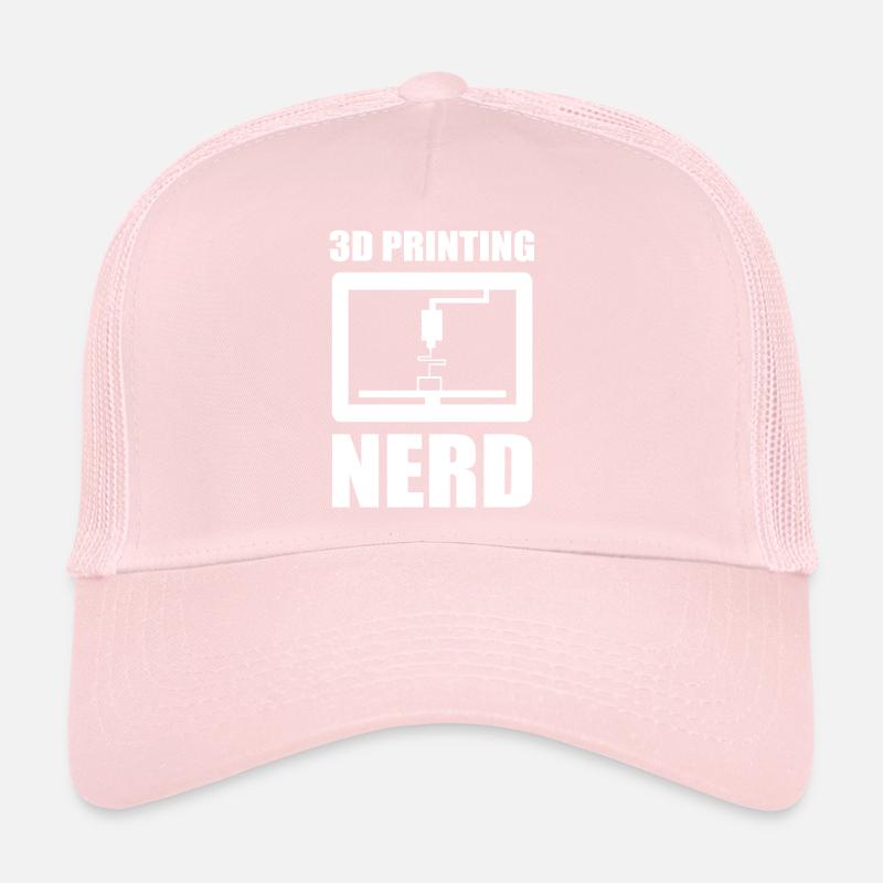 3D Nerd Nerd 3D Printing Nerd 3D Printing Proverbes Casquette trucker 
