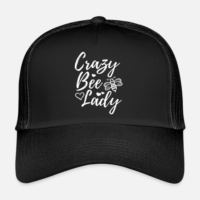 Crazy Bee Lady Casquette trucker 