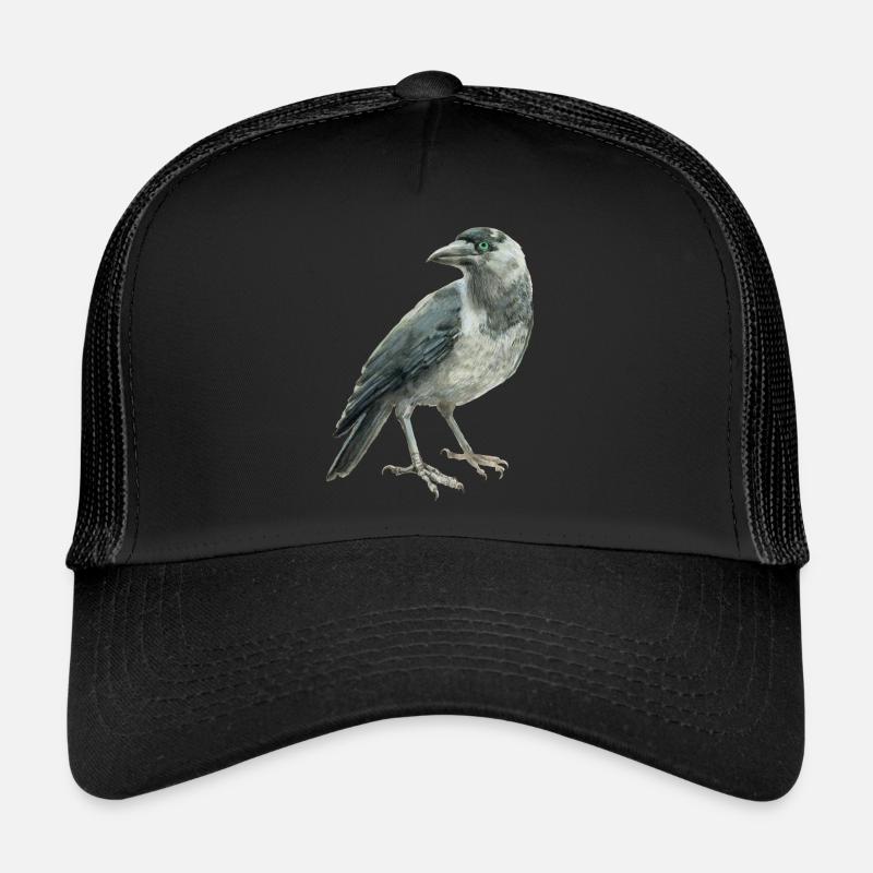 Jackdaw - Trucker Cap - black/black
