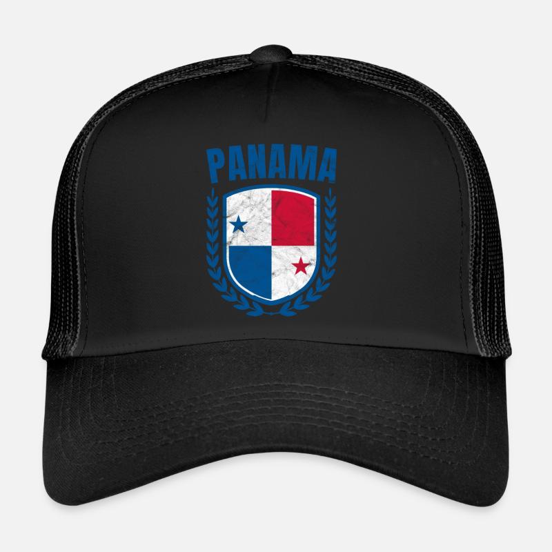 Panama - Trucker Cap - black/black