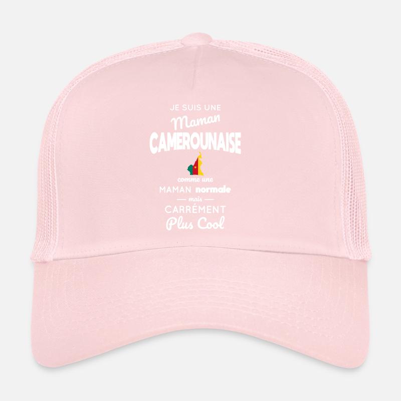 Maman Camerounaise comme maman normale plus cool Casquette trucker 