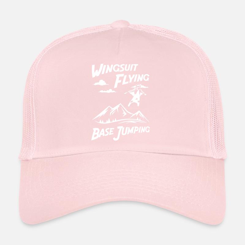 Wingsuit Flying Base Jumping Trucker Cap