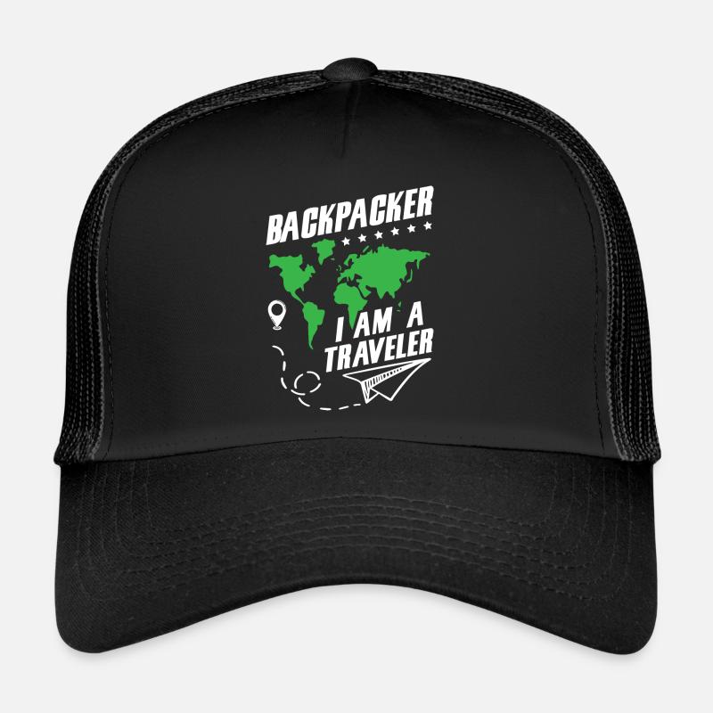 Je suis un voyageur Casquette trucker 