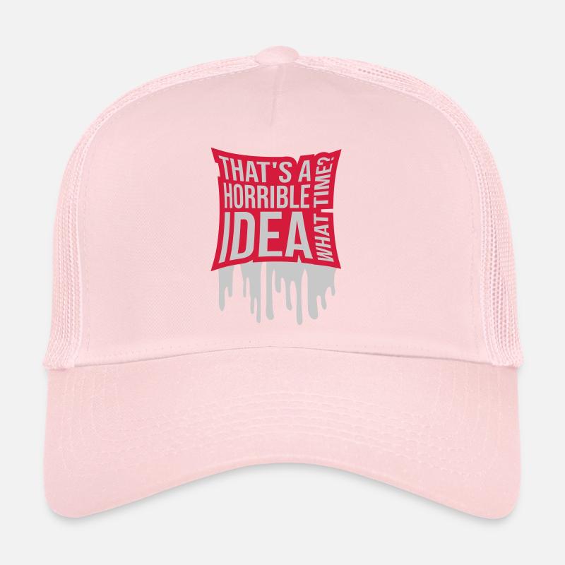 C’est une idée horrible Casquette trucker 