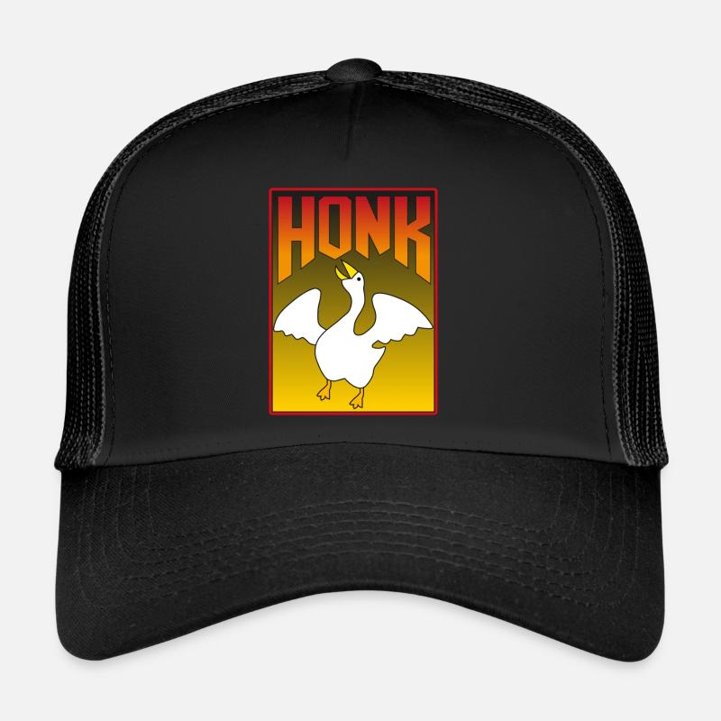 Honk! - Trucker Cap - black/black