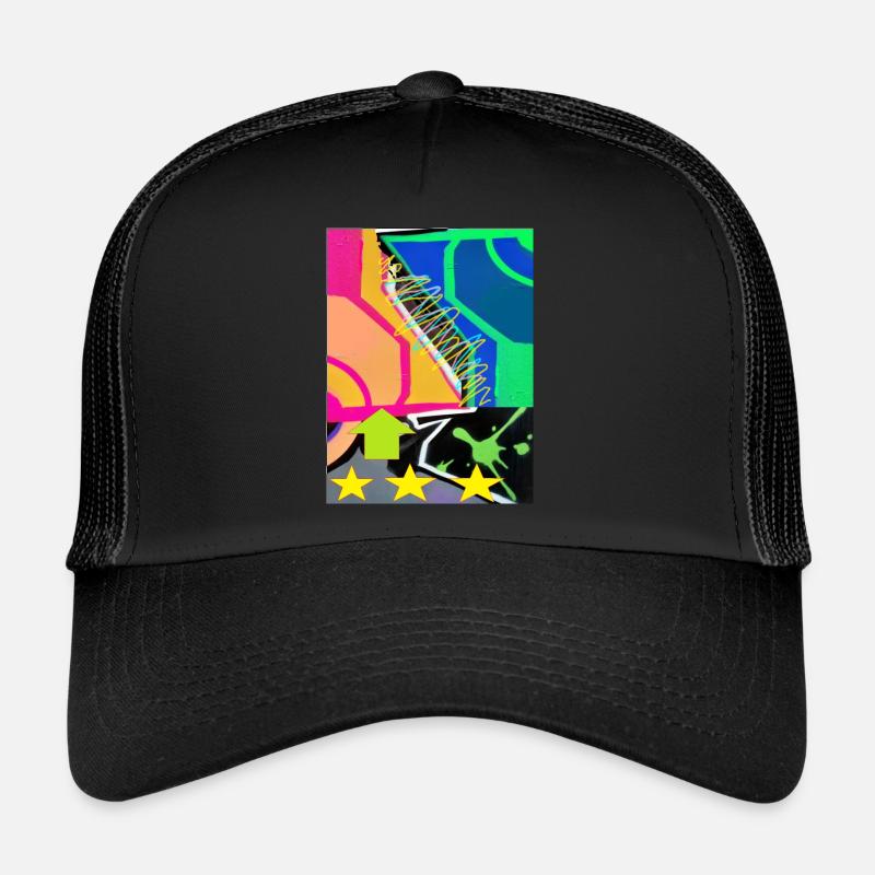 graffiti Colours Trucker Cap