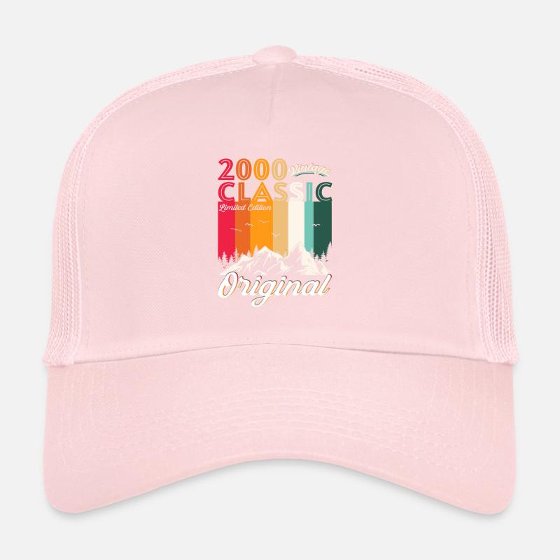 Original 2000 22. Geburtstag Geschenk Herren Damen Trucker Cap