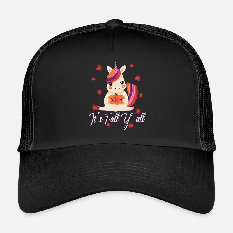 Liebe Einhorn Thanksgiving Herbst Trucker Cap