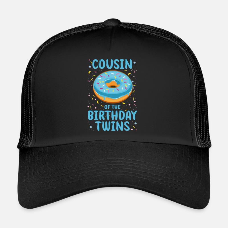 Cousin der Geburtstags Zwillinge Trucker Cap