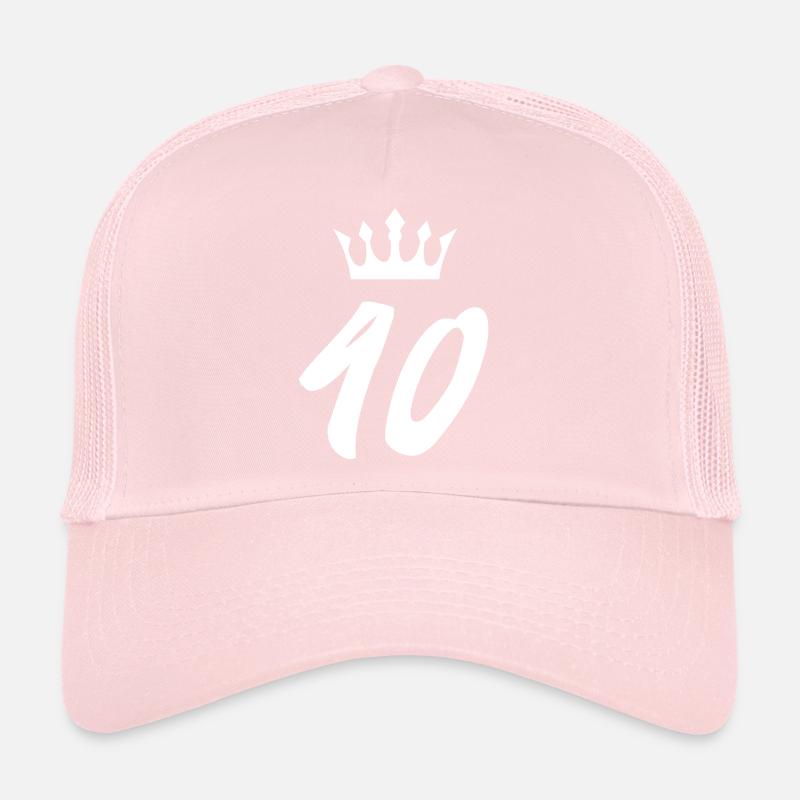 40 Couronne de numéros Casquette trucker 