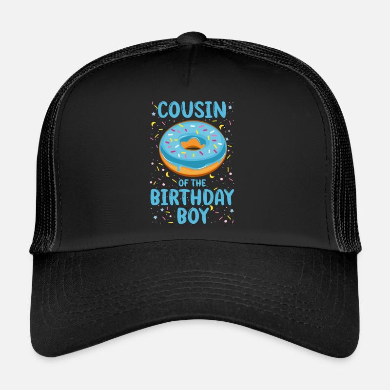 Cousin du garçon d’anniversaire Casquette trucker 