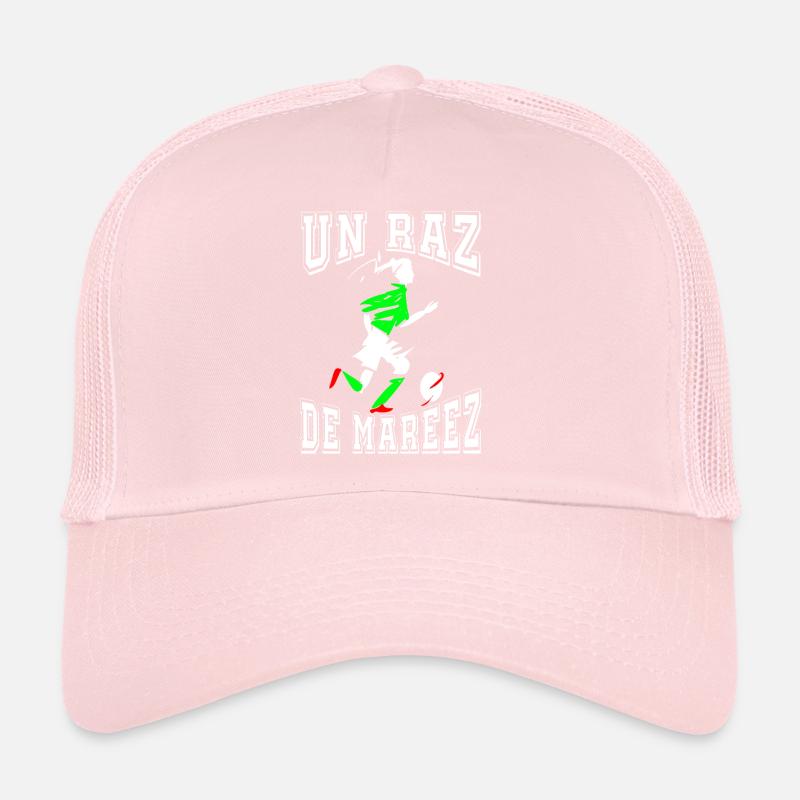 Un raz de marée ou raz de mareez Mahrez Casquette trucker 