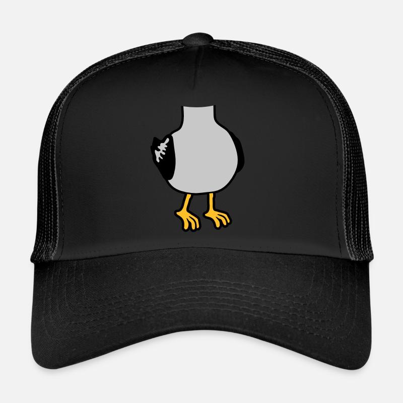 Möwe ohne Kopf Kostüm Trucker Cap