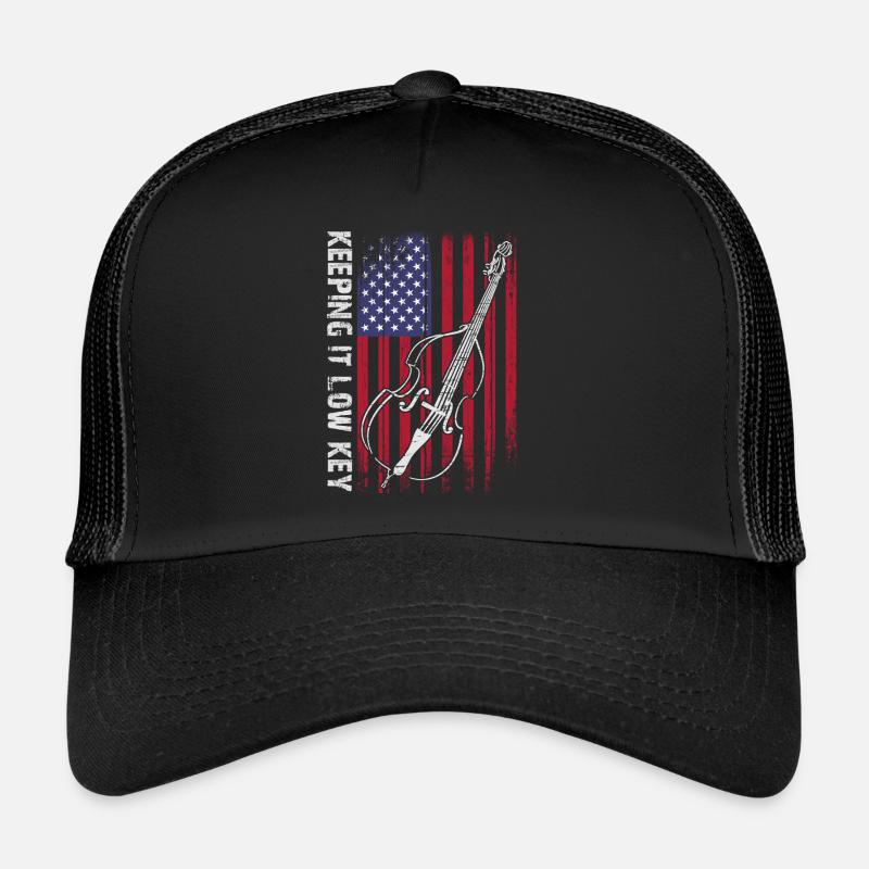 Plus de basses - pas d’aigus - contrebasse Casquette trucker 