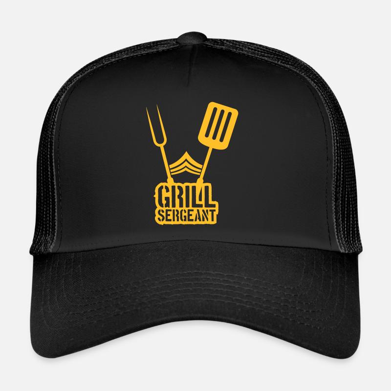Grill Sergeant Grill Party Barbecue Trucker Cap