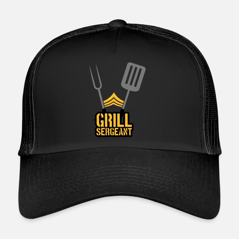 Barbecue Party Grill Sergeant Barbecue Trucker Cap