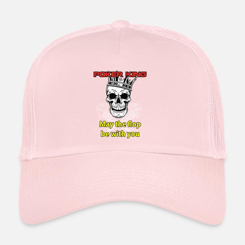 Roi du poker Casquette trucker 