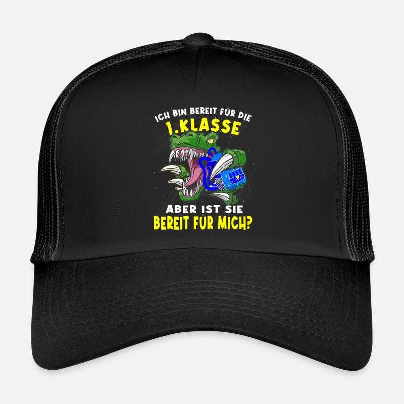 Einschulung Schulkind 2022 Dinosaurier Trucker Cap