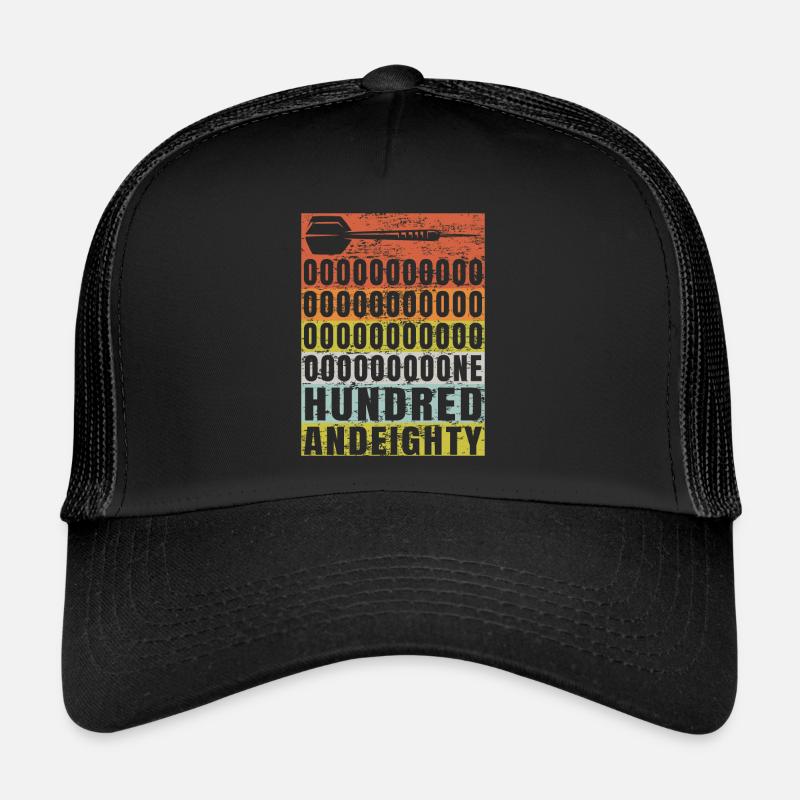 Darts 180 - Trucker Cap - black/black