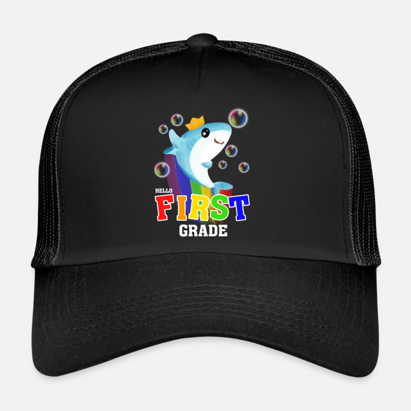 Hello First Grade Trucker Cap