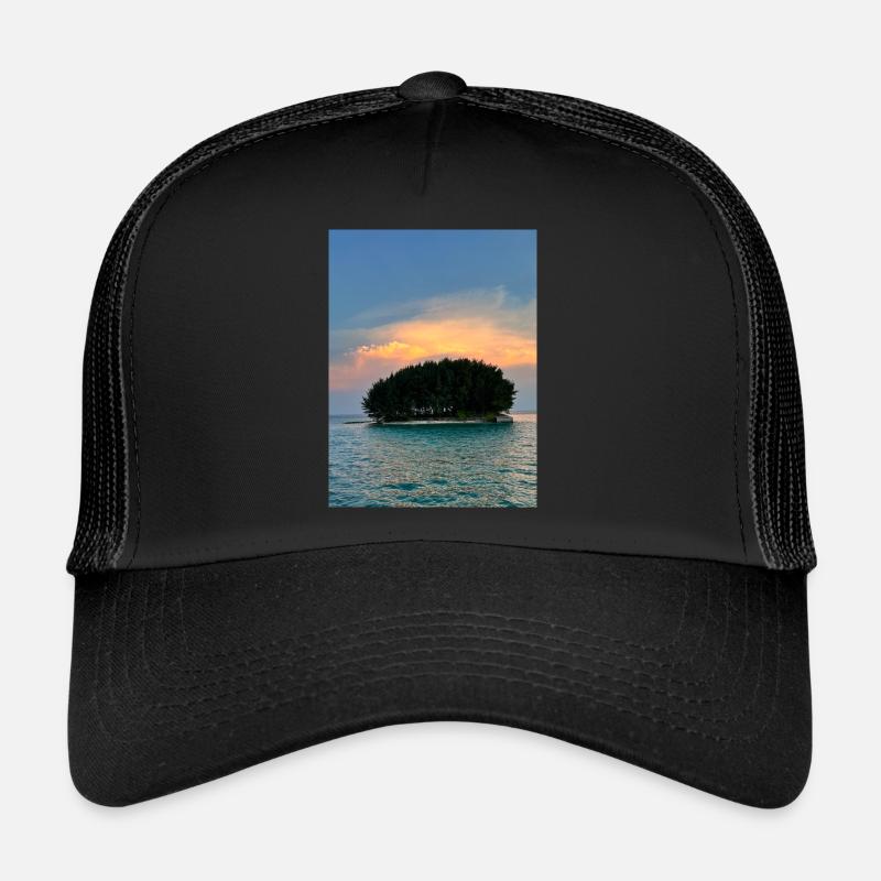 Île tropicale Casquette trucker 