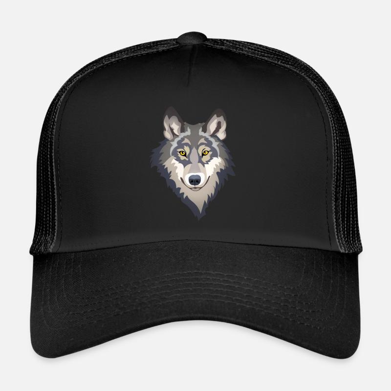 Canis lupus Trucker Cap