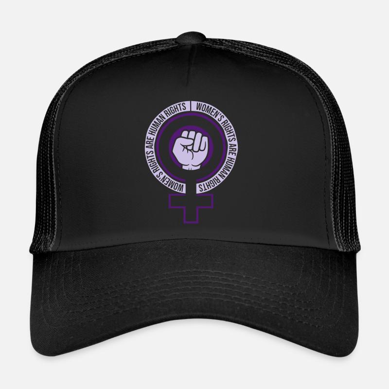 womens rights feminist quote Trucker Cap