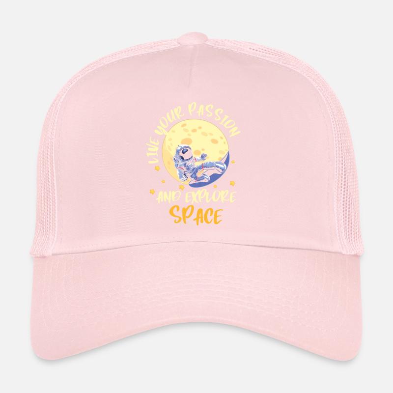 Navette spatiale Weightless Star Planet Casquette trucker 