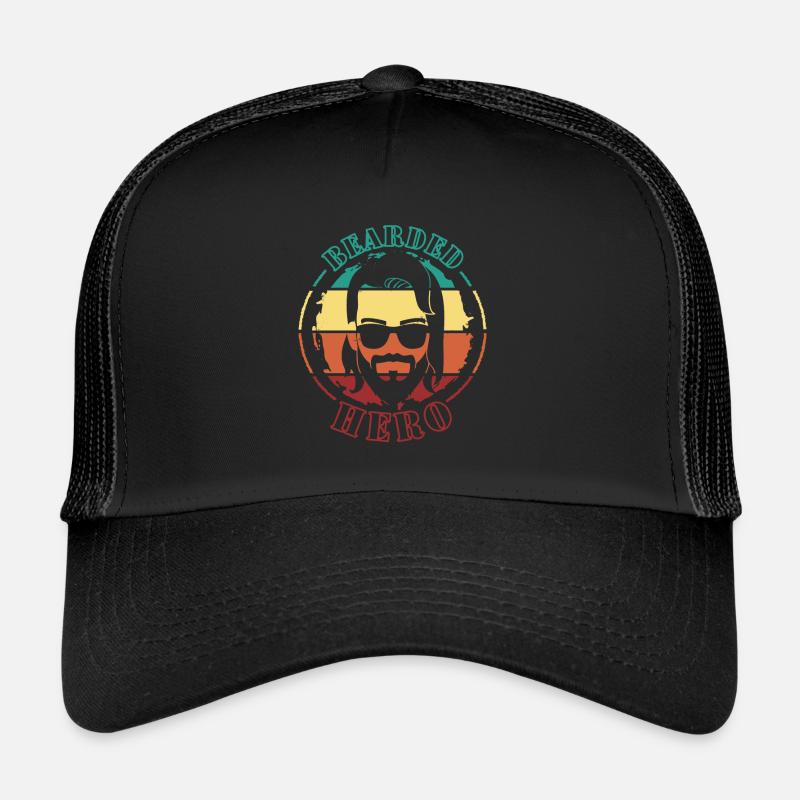 Papa | Schnauzer | Hip | Moustache | 3 Tage Bart Trucker Cap