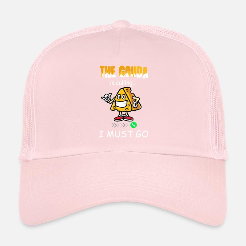 Amateur de fromage - Funny Gouda appelle Casquette trucker 