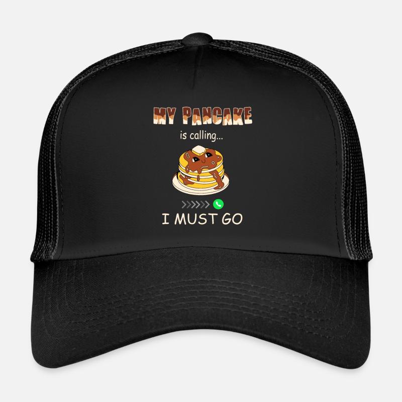 Appels de crêpes - Funny Pancake Casquette trucker 