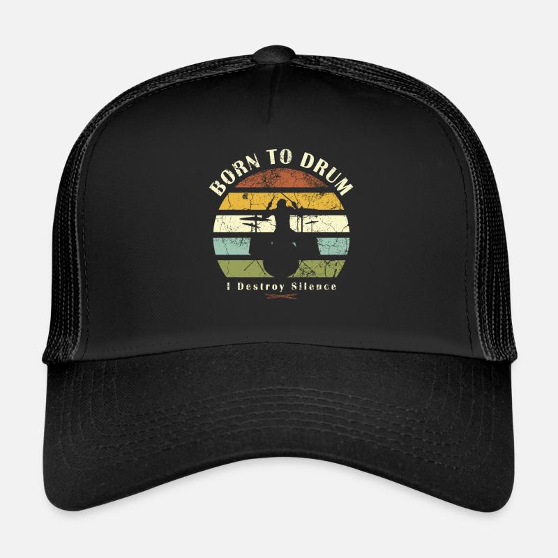 Born to drum - batteur Casquette trucker 