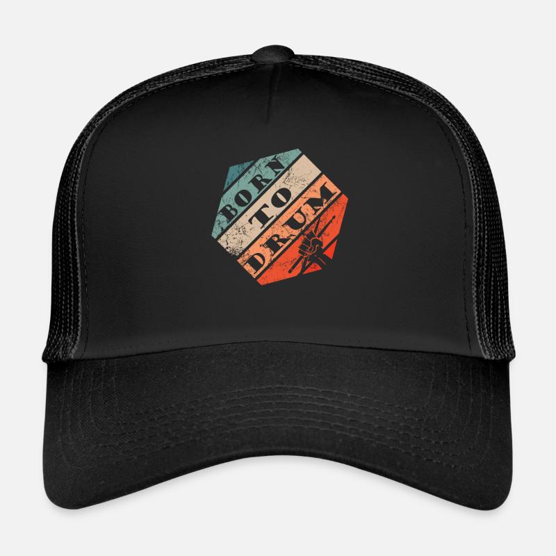 Born to drum - batteur Casquette trucker 