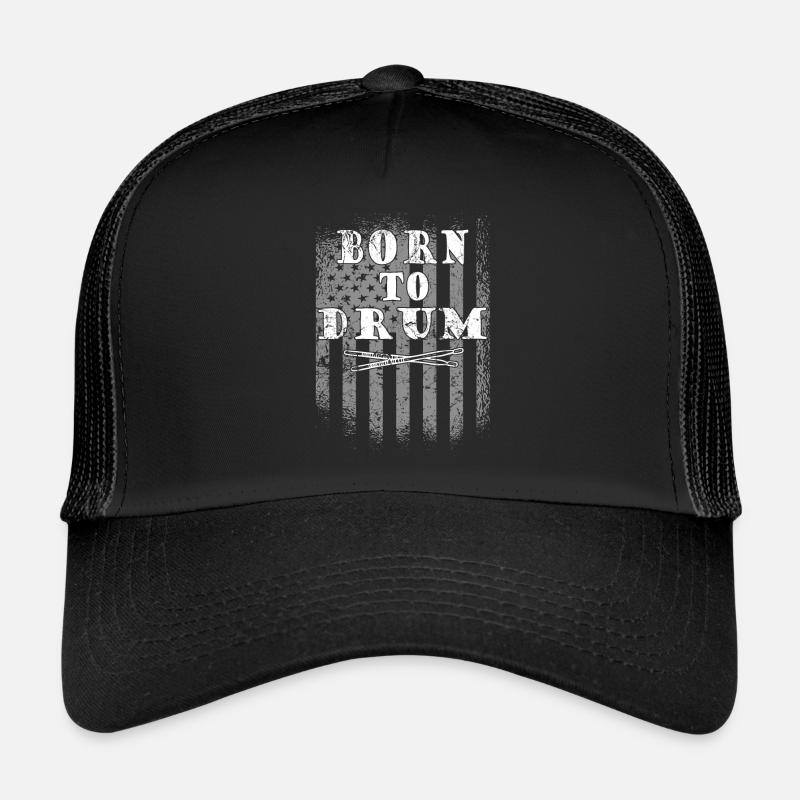 Born to drum - batteur Casquette trucker 