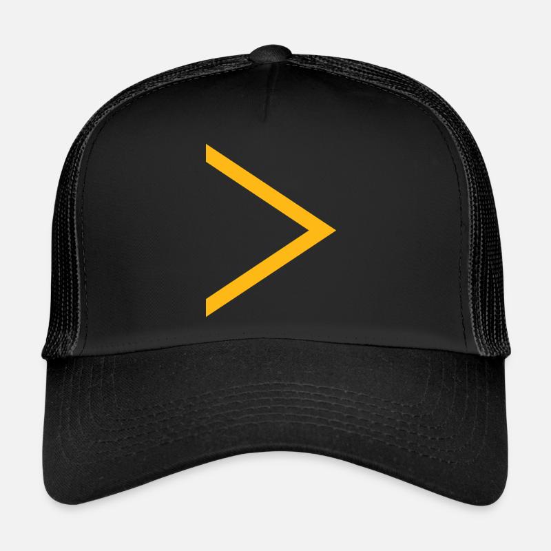Flèche jaune Casquette trucker 