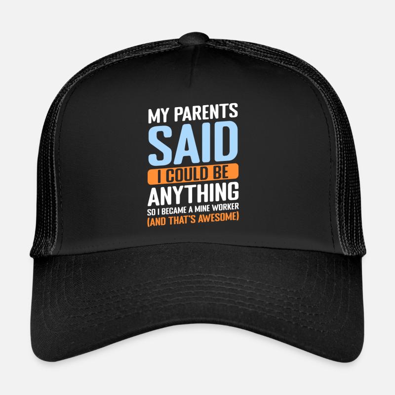 Miners underground treasures Trucker Cap