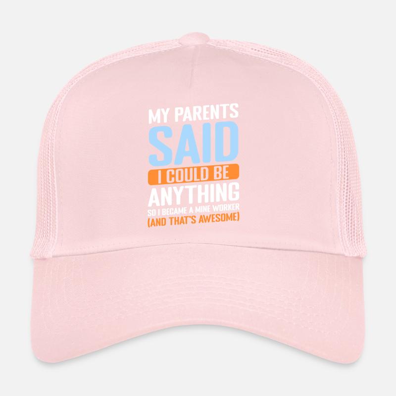 Trésors souterrains des mineurs Casquette trucker 