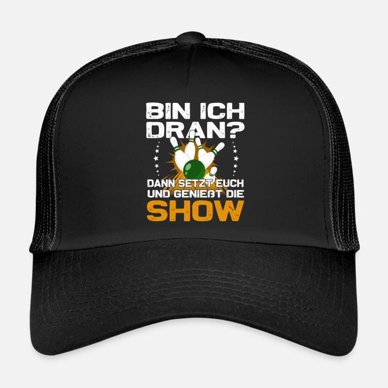 "Bin ich dran?" Kegelspieler Kegler Trucker Cap