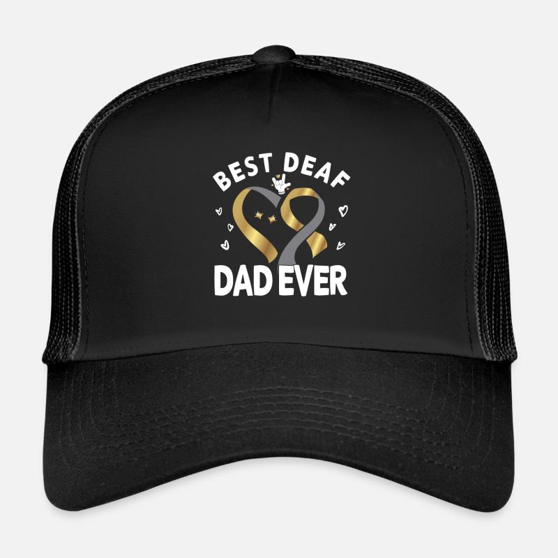 Deaf hearing impaired Trucker Cap