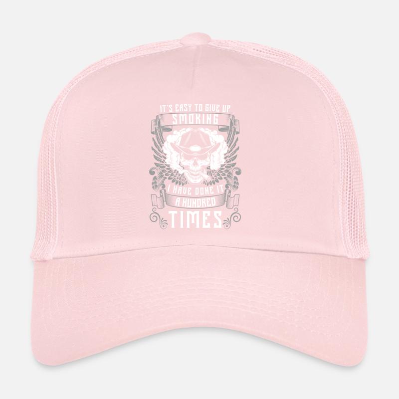 Dépendance à la nicotine sans fumée Casquette trucker 