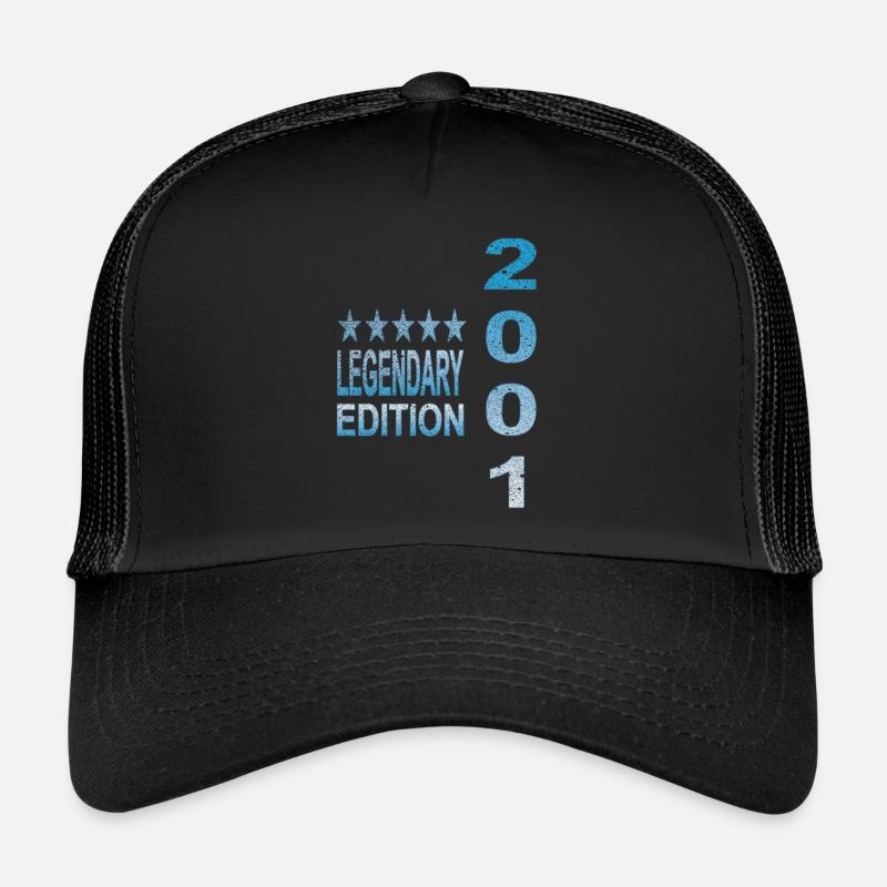 Legendary 2001 Edition - Trucker Cap - black/black