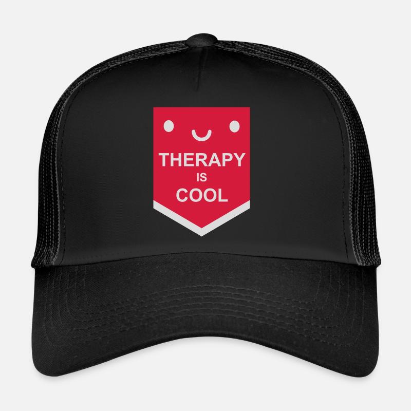 la thérapie est cool Citation Casquette trucker 