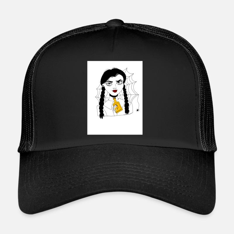 Emo girl - Trucker Cap - black/black