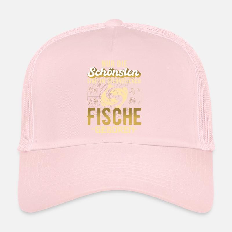 Sternzeichen Fische Spruch Geschenk Trucker Cap
