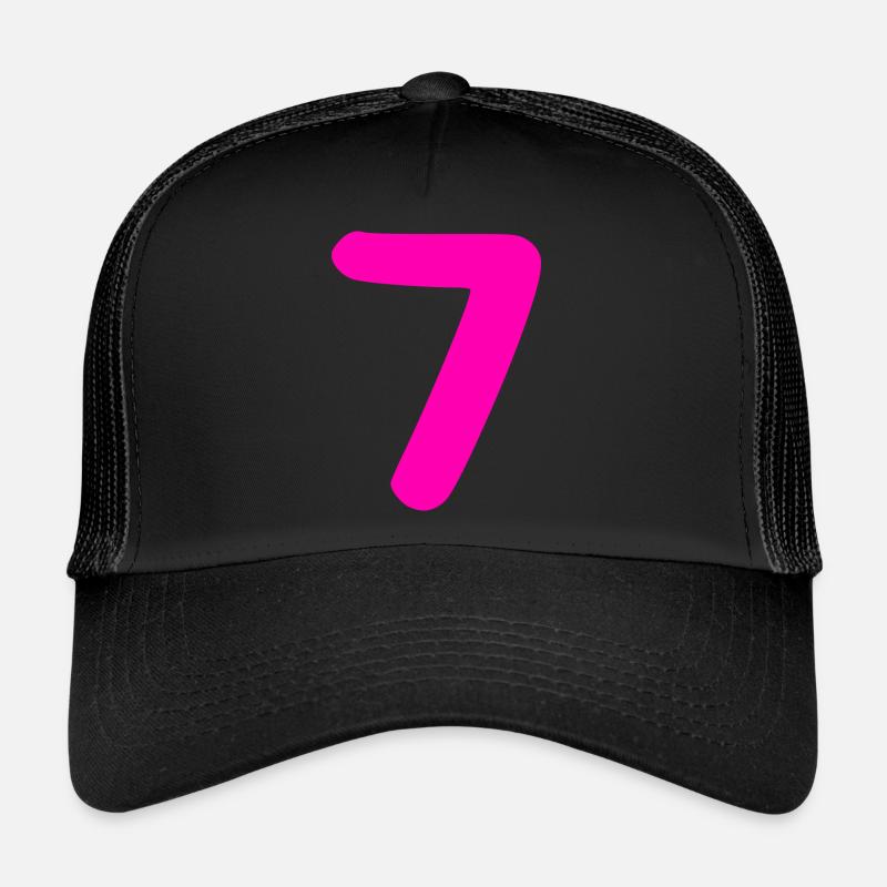 7 ans anniversaire rose Casquette trucker 