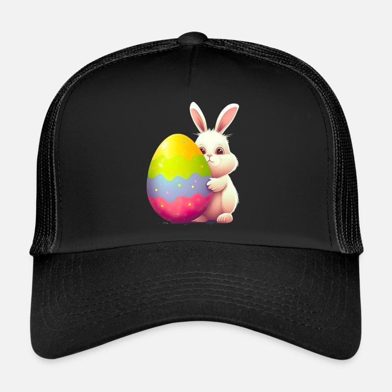 Egg Lover - Trucker Cap - black/black